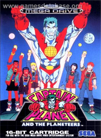 Cover Captain Planet and the Planeteers for Genesis - Mega Drive